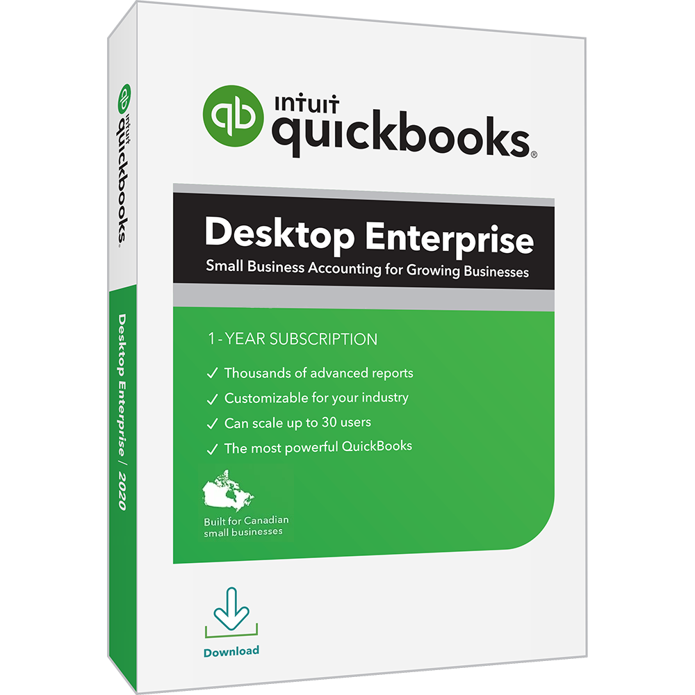 QuickBooks Enterprise Platinum 2021 20 Users (Subscription