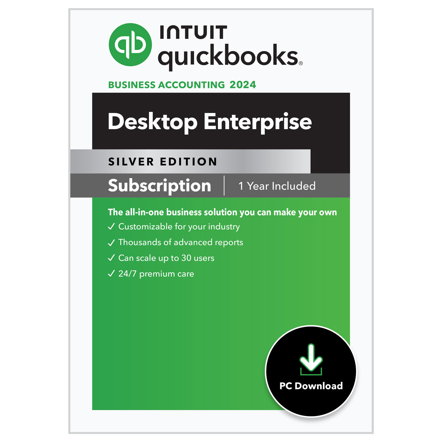 quickbooks enterprise 2024 silver edition